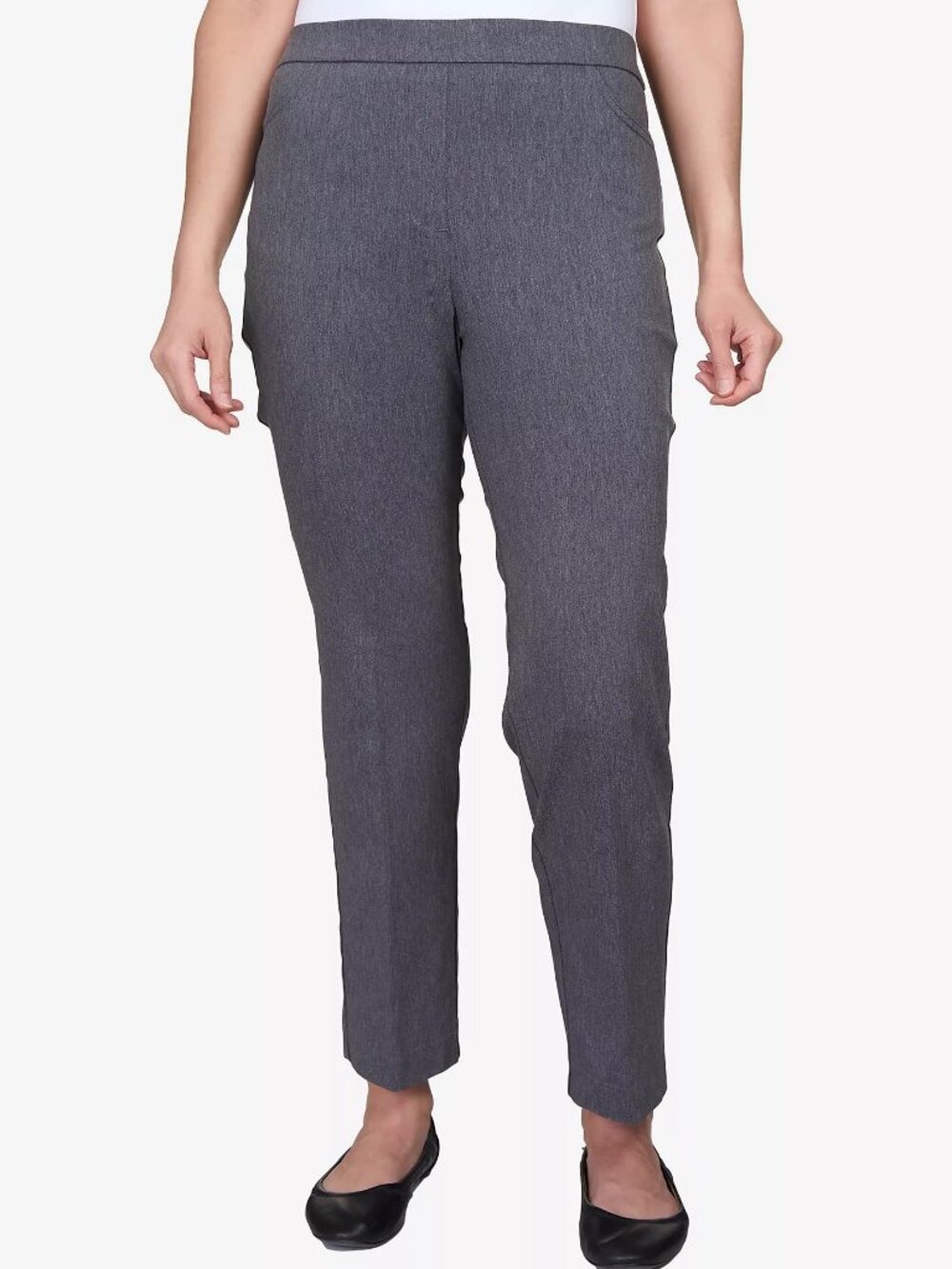 Alfred Dunner Pants Grey 18 NWOT